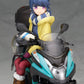 Yurucamp Shima Rin with 3-wheel Scooter