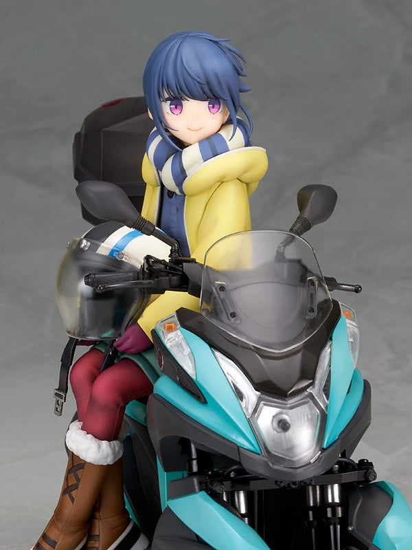 Yurucamp Shima Rin with 3-wheel Scooter