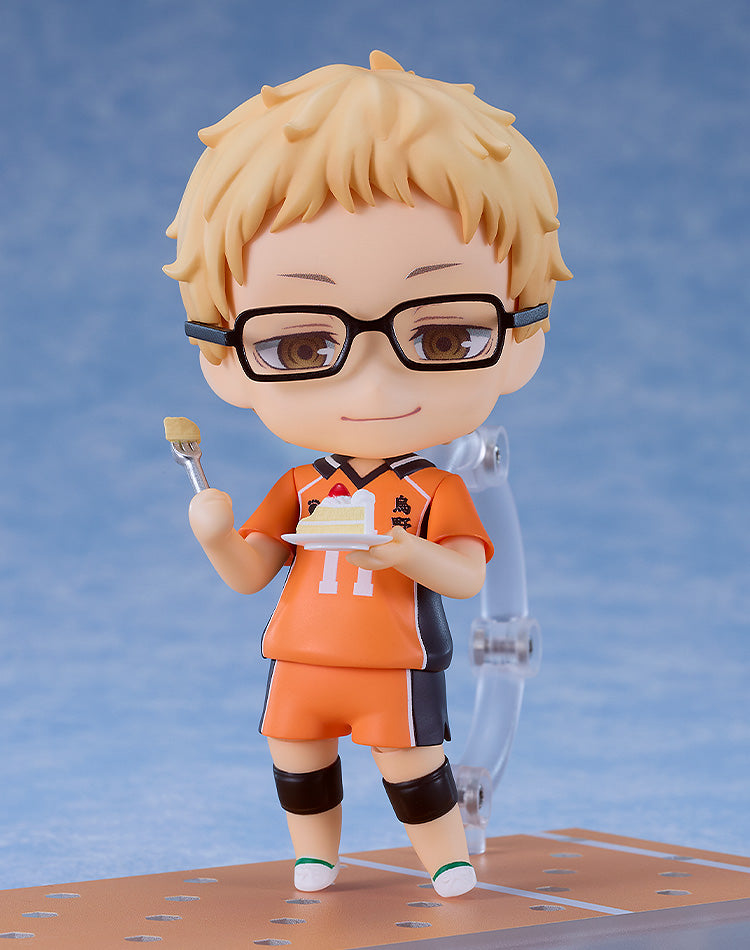Nendoroid "Haikyu!!" Tsukishima Kei The New Karasuno Ver.