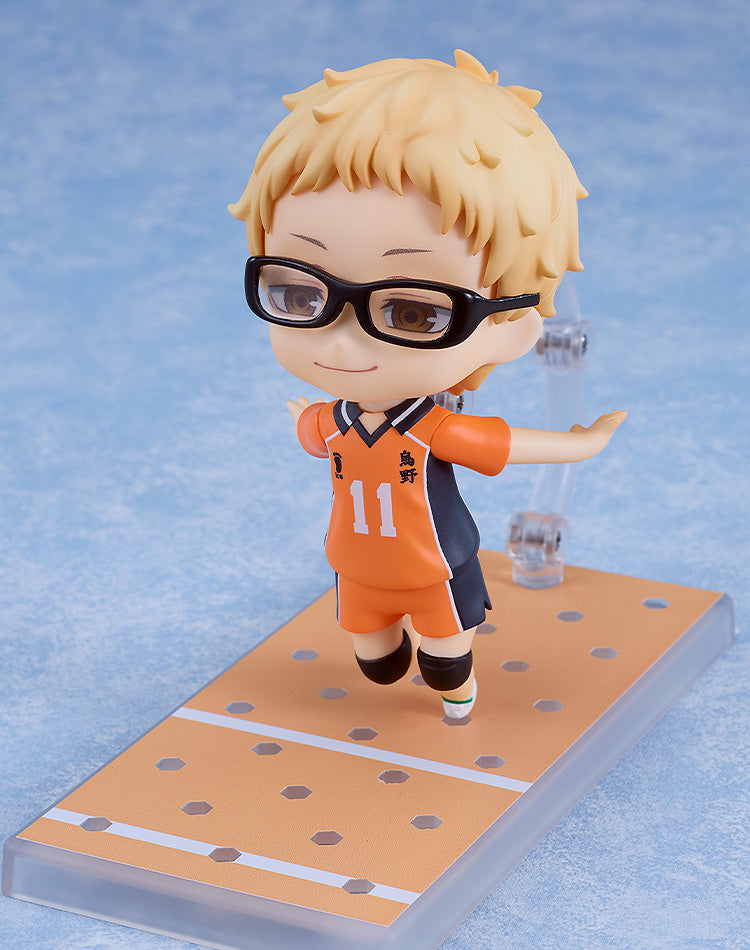 Nendoroid "Haikyu!!" Tsukishima Kei The New Karasuno Ver.