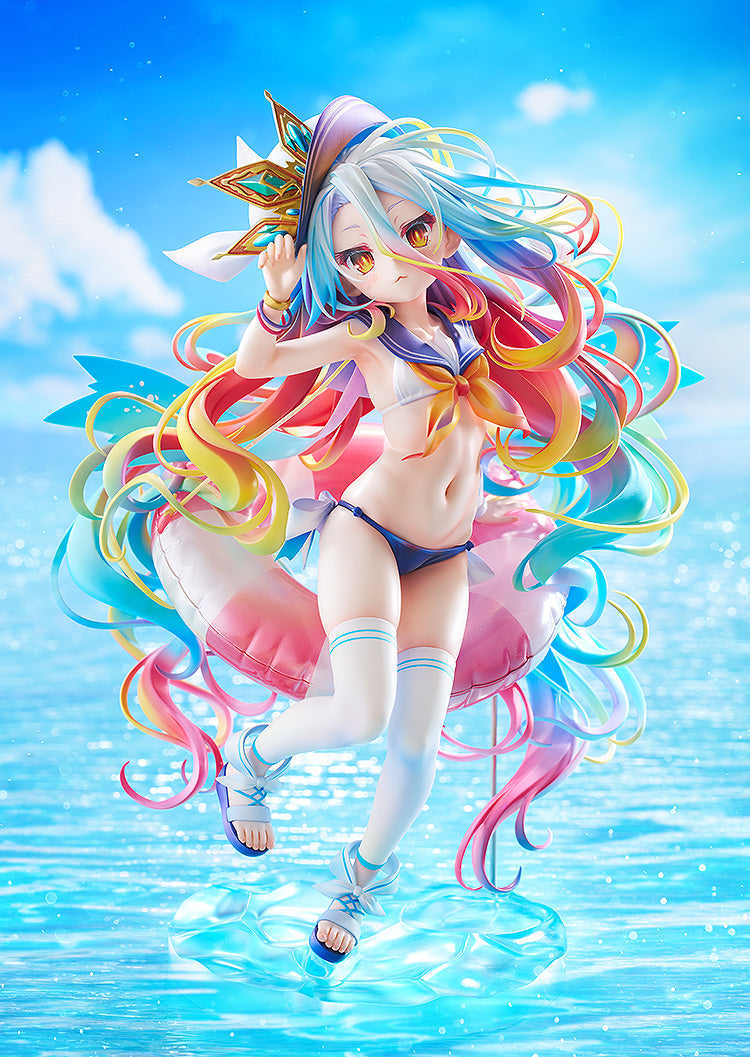 No Game No Life Shiro Sailor-Style Swimsuit Ver.