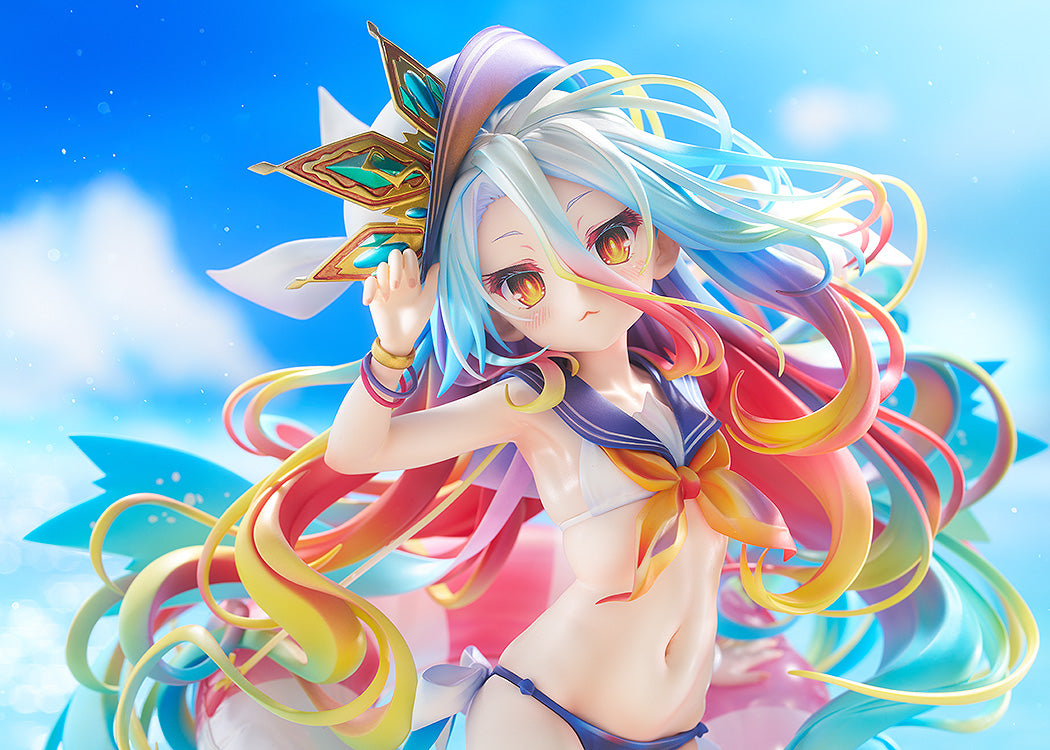 No Game No Life Shiro Sailor-Style Swimsuit Ver.