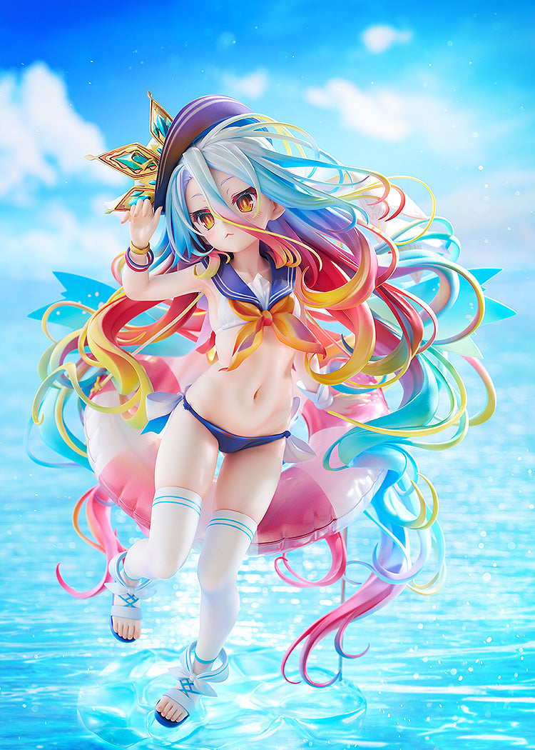 No Game No Life Shiro Sailor-Style Swimsuit Ver.