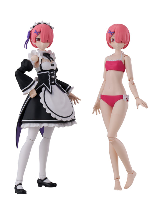 KADOKAWA PLASTIC MODEL SERIES "Re:Zero kara Hajimeru Isekai Seikatsu" Ram DX Ver.