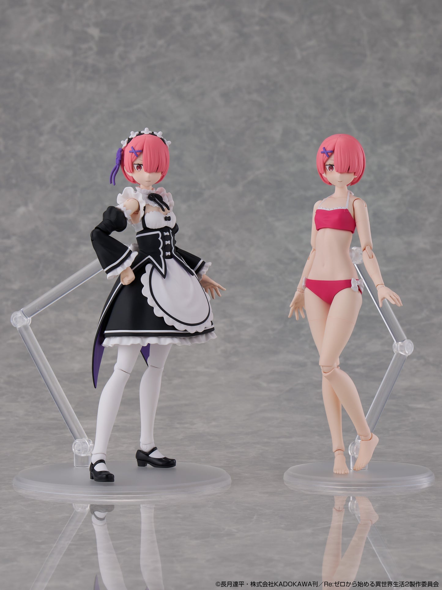 KADOKAWA PLASTIC MODEL SERIES "Re:Zero kara Hajimeru Isekai Seikatsu" Ram DX Ver.