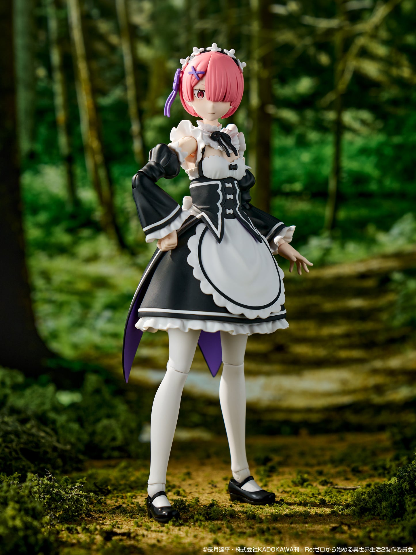 KADOKAWA PLASTIC MODEL SERIES "Re:Zero kara Hajimeru Isekai Seikatsu" Ram DX Ver.