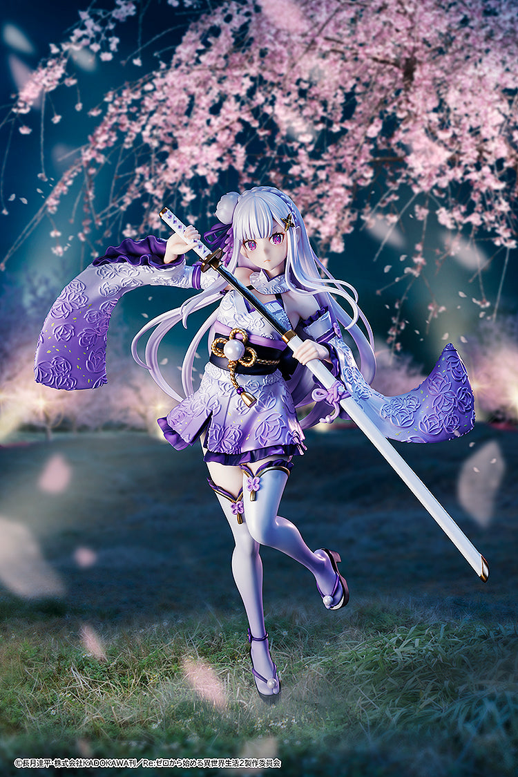 Kadokawa Collection "Re:Zero kara Hajimeru Isekai Seikatsu" Emilia Combat Outfit Ver. Complete Figure, Action & Toy Figures, animota