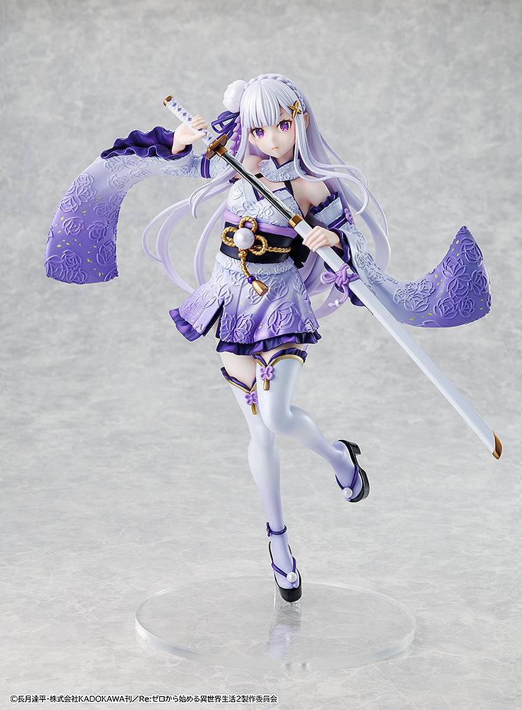 Kadokawa Collection "Re:Zero kara Hajimeru Isekai Seikatsu" Emilia Combat Outfit Ver. Complete Figure, Action & Toy Figures, animota