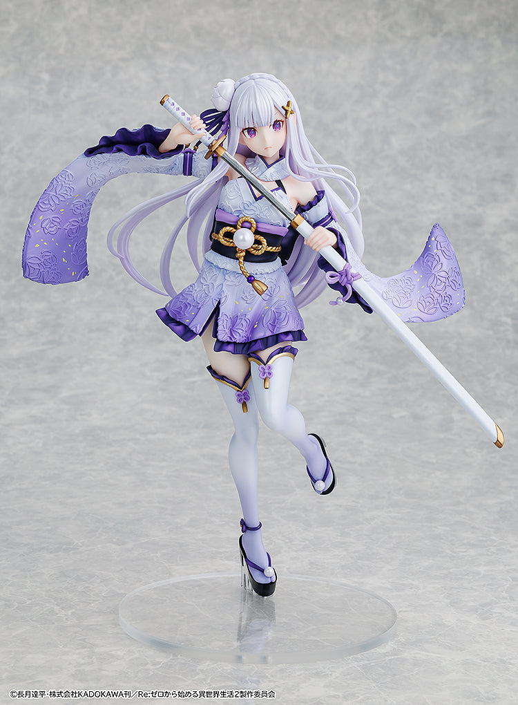 Kadokawa Collection "Re:Zero kara Hajimeru Isekai Seikatsu" Emilia Combat Outfit Ver. Complete Figure, Action & Toy Figures, animota