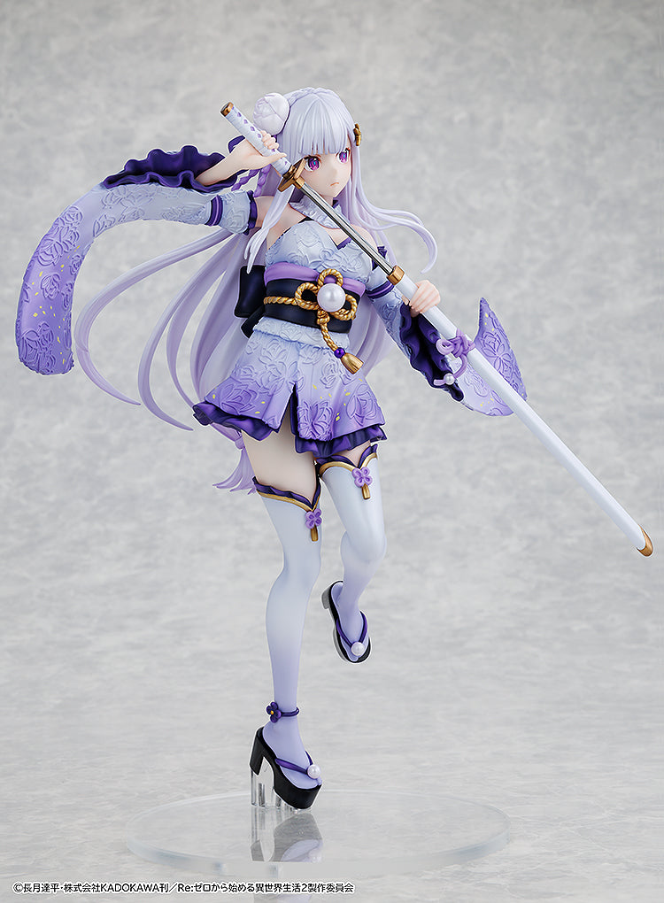 Kadokawa Collection "Re:Zero kara Hajimeru Isekai Seikatsu" Emilia Combat Outfit Ver. Complete Figure, Action & Toy Figures, animota