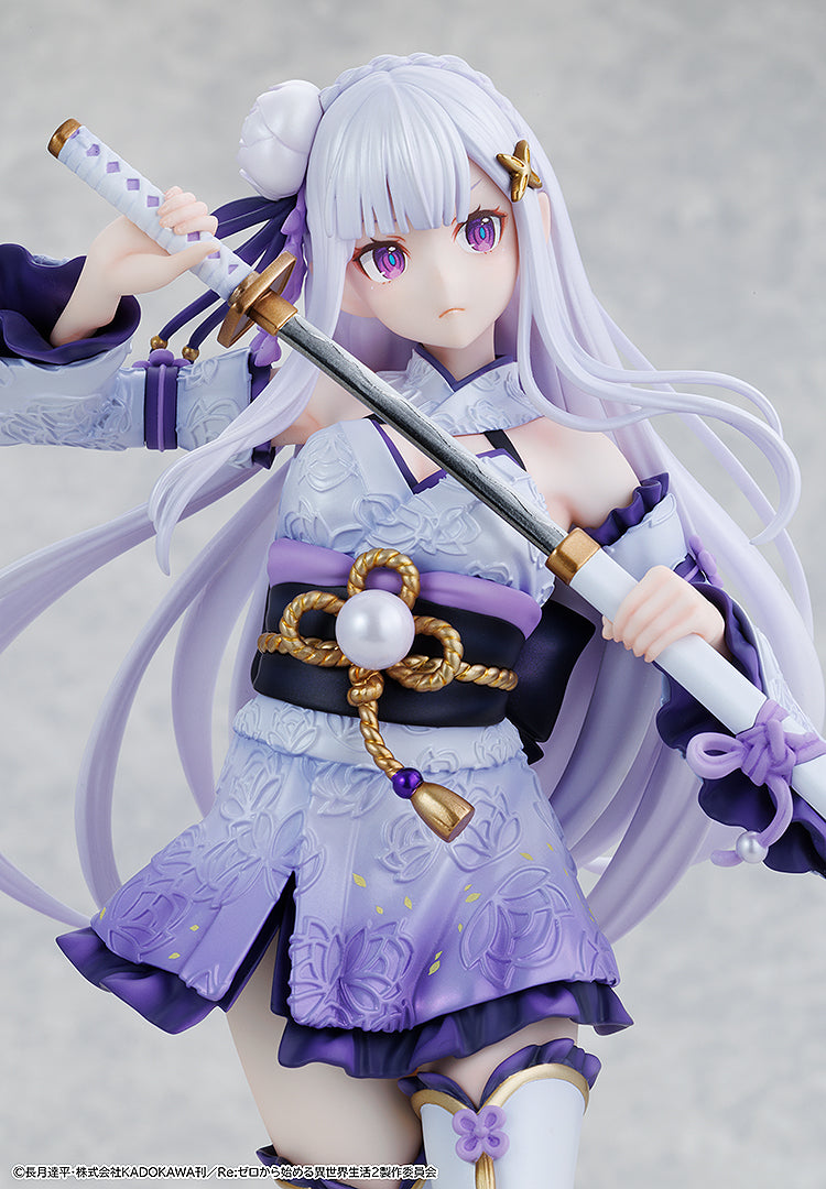 Kadokawa Collection "Re:Zero kara Hajimeru Isekai Seikatsu" Emilia Combat Outfit Ver. Complete Figure, Action & Toy Figures, animota