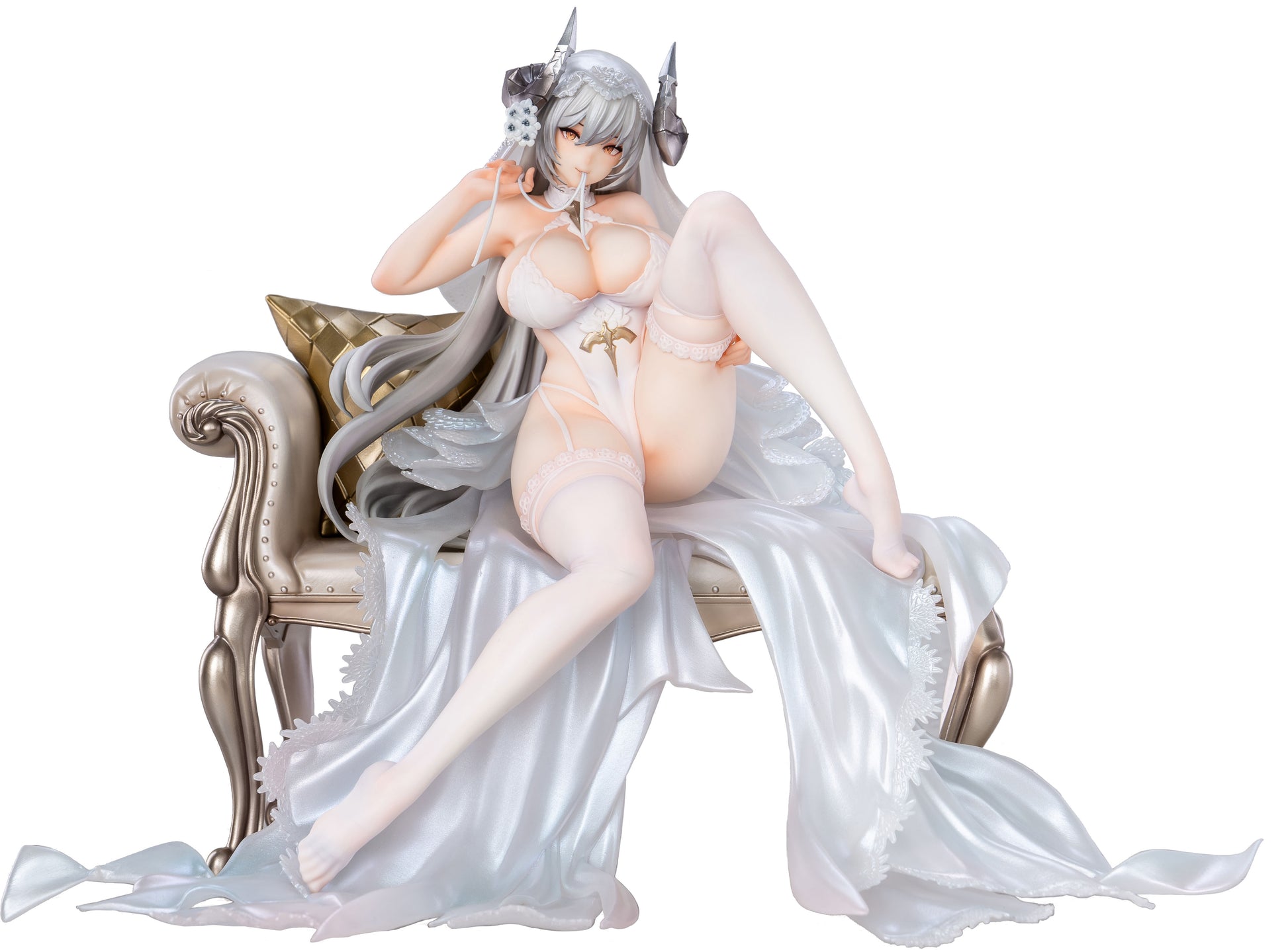 Echocalypse -The Goddess of Scarlet- Lilith Pure White Pledge Ver. 1/7 Scale, Action & Toy Figures, animota