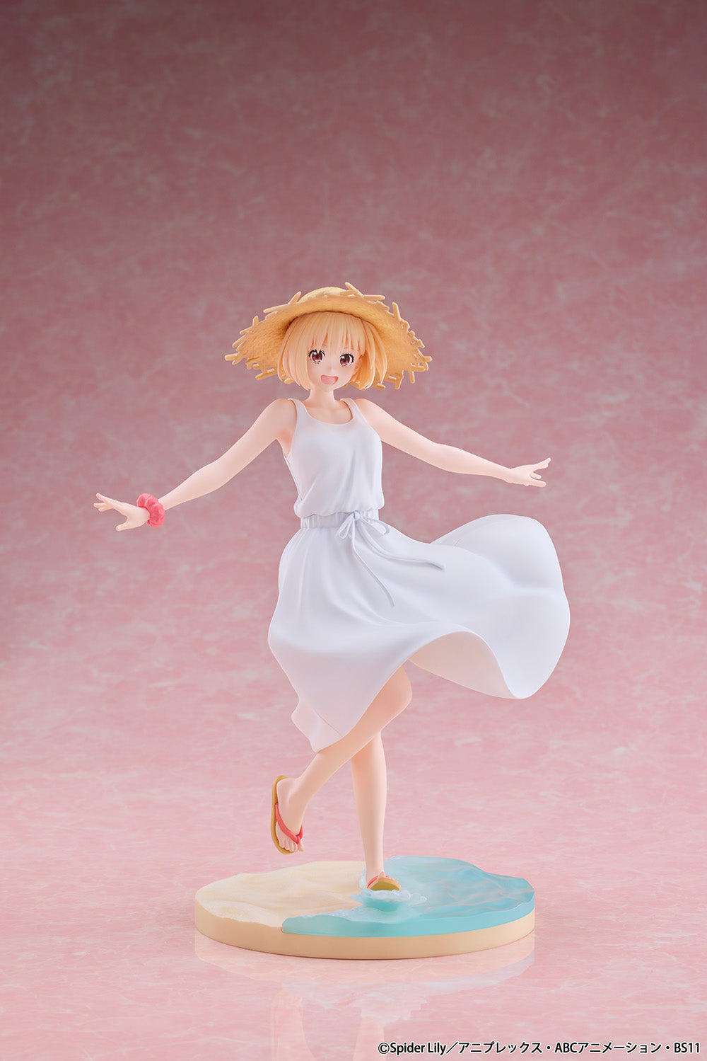 Lycoris Recoil Nishikigi Chisato White Dress Ver. Complete Figure, Action & Toy Figures, animota