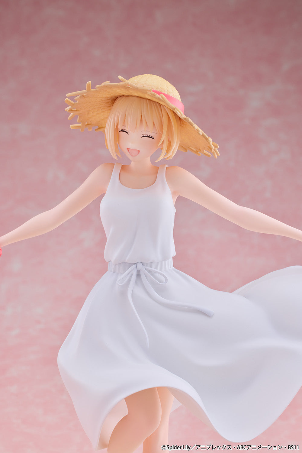 Lycoris Recoil Nishikigi Chisato White Dress Ver. Complete Figure, Action & Toy Figures, animota