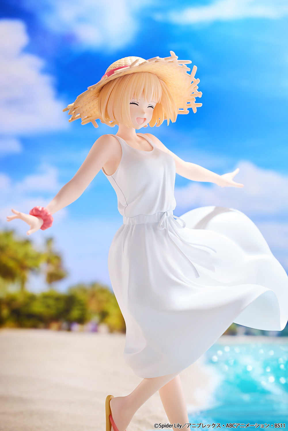 Lycoris Recoil Nishikigi Chisato White Dress Ver. Complete Figure, Action & Toy Figures, animota