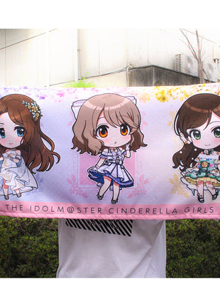 The Idolmaster Cinderella Girls Puchichoko Sports Towel Girls Power Ver.