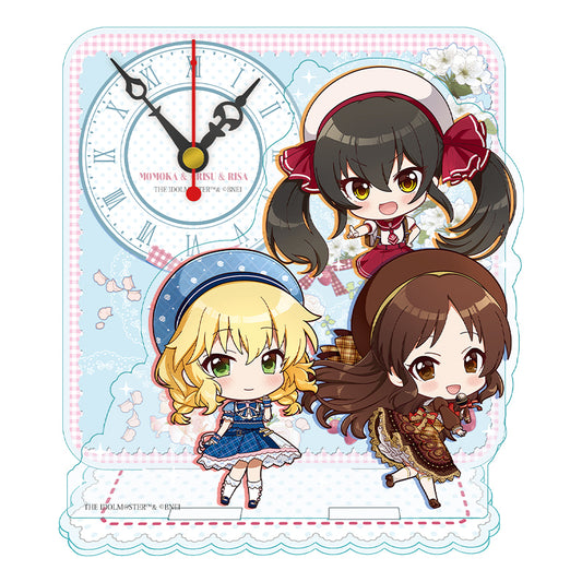 The Idolmaster Cinderella Girls Puchichoko Mini Acrylic Clock Momo Pear Berry Ver. | animota