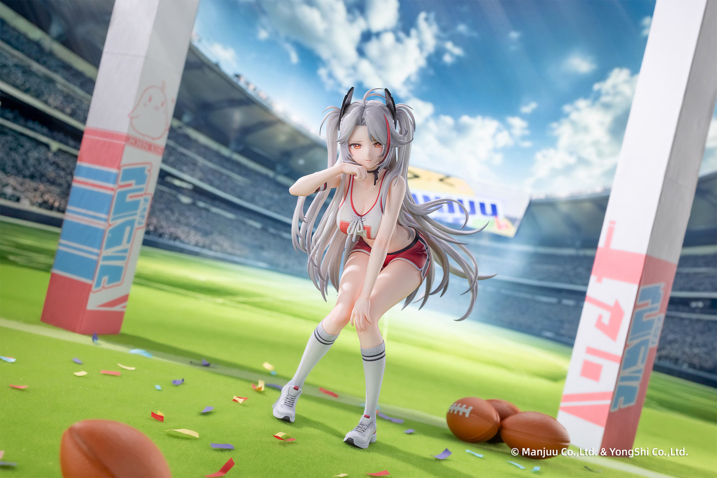 ANIGAME "AZUR LANE" PRINZ EUGEN BRILLIANT TOUCHDOWN VER. 1/6 SCALE FIGURE