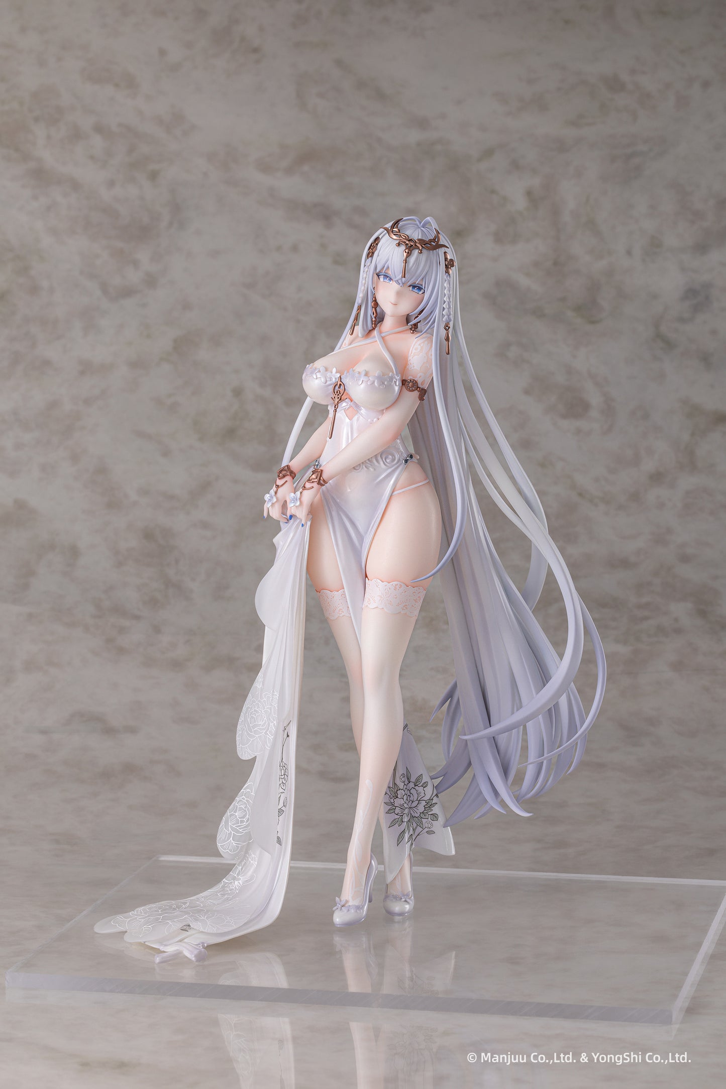 ANIGAME "AZUR LANE" EMDEN: MOONSILVER UNION VER. 1/6 SCALE FIGURE (WHITE & BLACK SET OF TWO)