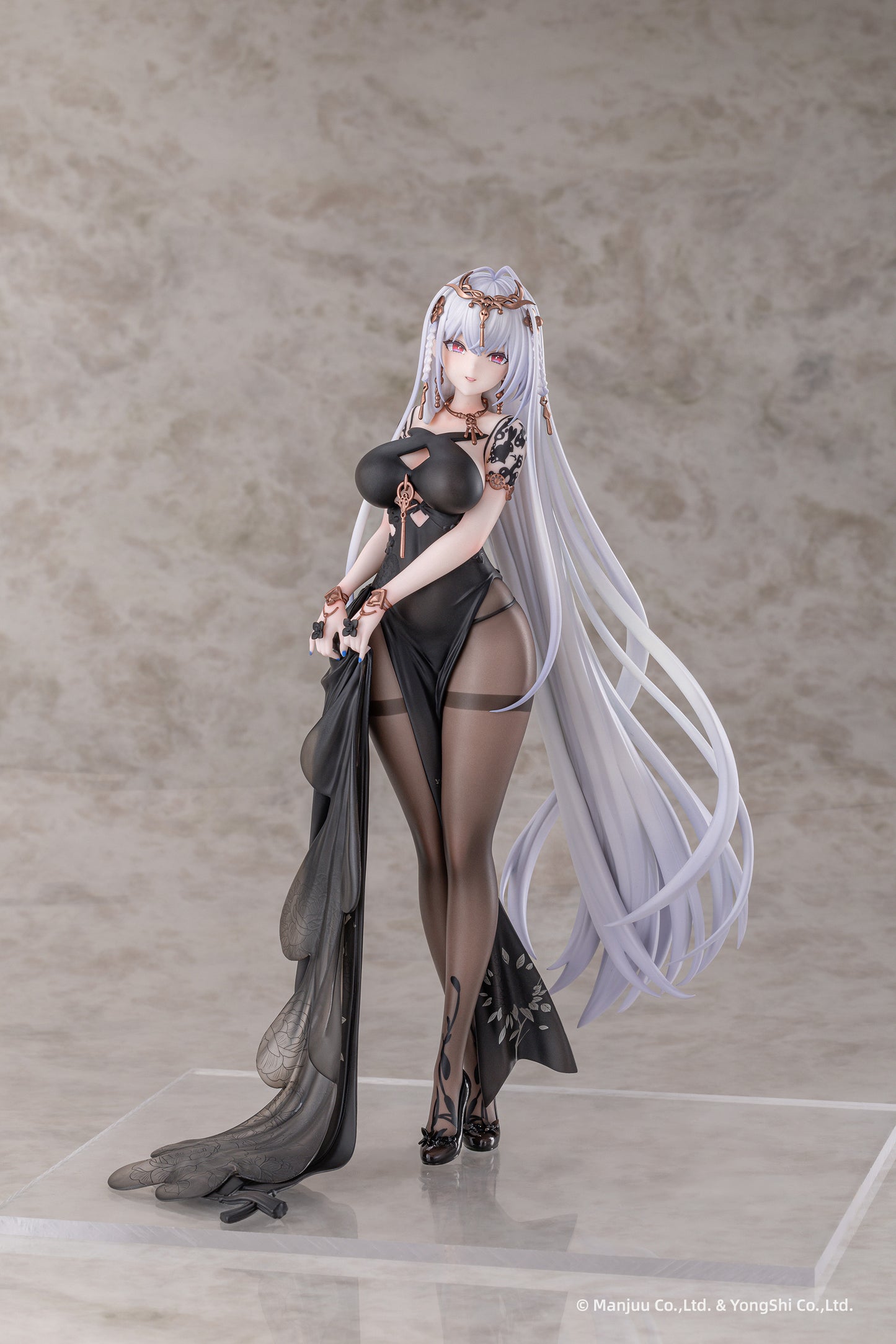 ANIGAME "AZUR LANE" EMDEN: MOONSILVER UNION VER. 1/6 SCALE FIGURE (WHITE & BLACK SET OF TWO)