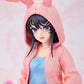 Kadokawa Collection "Seishun Buta Yaro wa Randoseru Girl no Yume wo Minai" Sakurajima Mai Hoodie Look Rabbit Ears Ver.