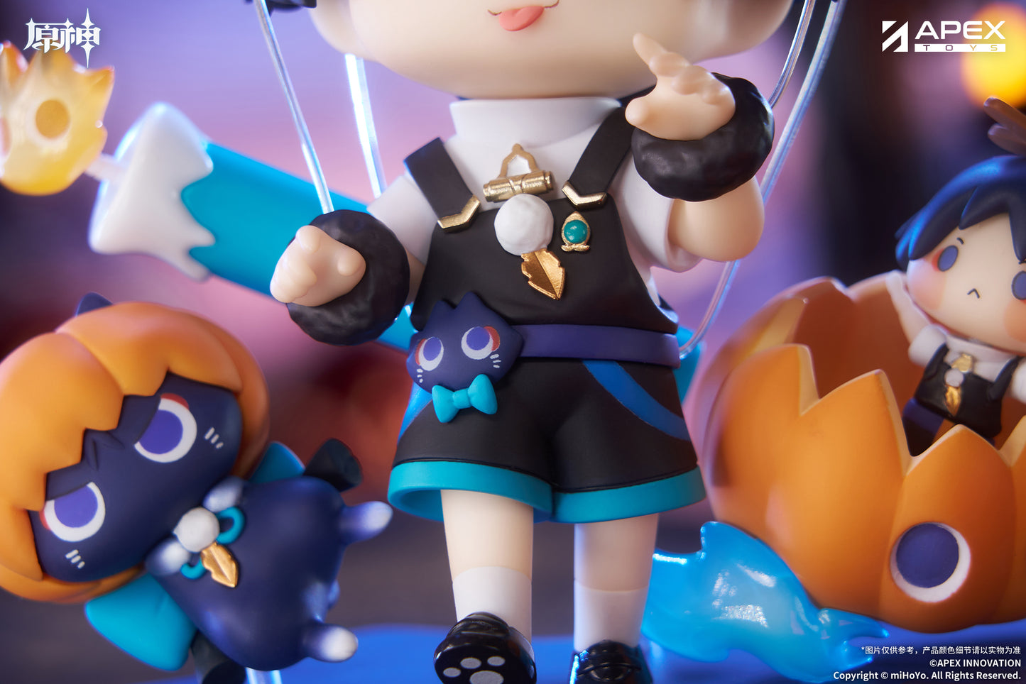 Genshin Impact Twilight Whimsy Series Chibi Chara Figure Wanderer