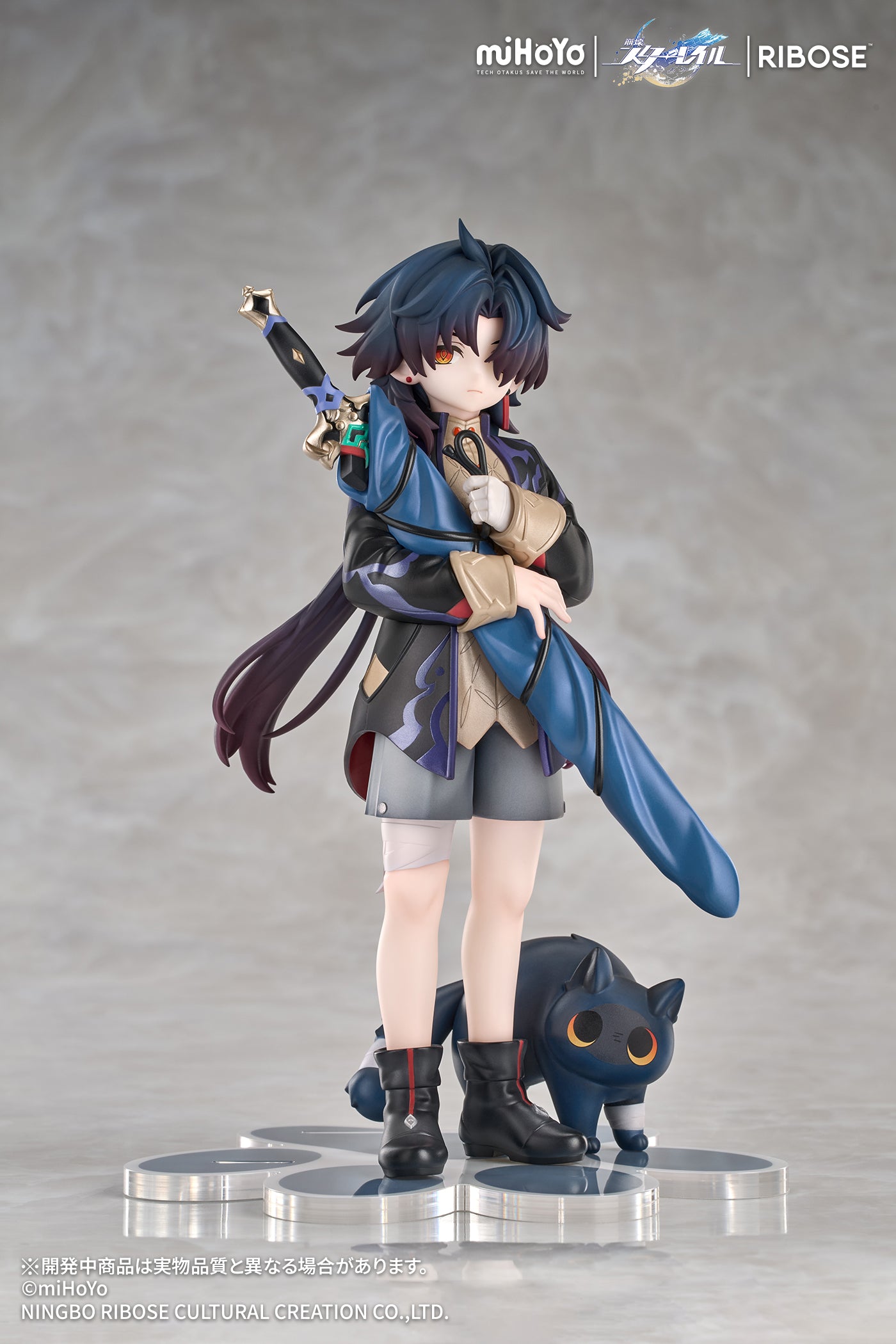RIBOSE RISE UP+ "HONKAI: STAR RAIL" LITTLE CAT SERIES BLADE VER. NON SCALE FIGURE