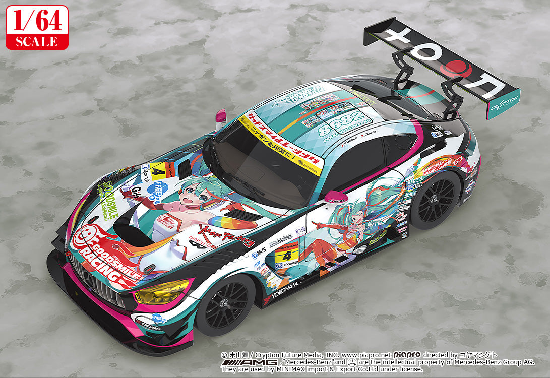 [Resale] Hatsune Miku GT Project 1/64 Scale Good Smile Hatsune Miku AMG 2016 SUPER GT Ver.