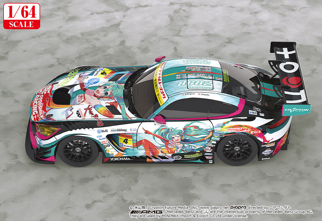 [Resale] Hatsune Miku GT Project 1/64 Scale Good Smile Hatsune Miku AMG 2016 SUPER GT Ver.