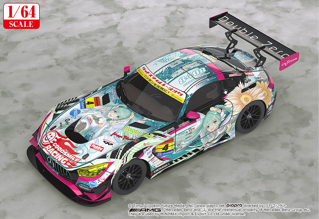 [Resale] Hatsune Miku GT Project 1/64 Scale Good Smile Hatsune Miku AMG 2017 SUPER GT Ver.