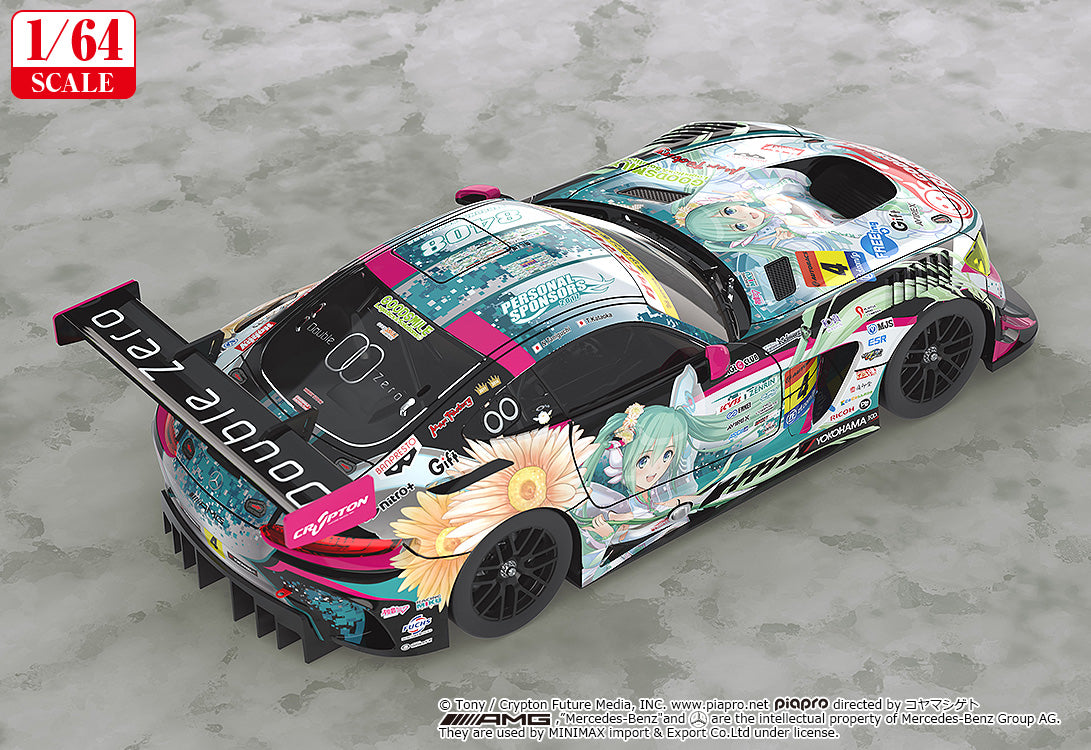 [Resale] Hatsune Miku GT Project 1/64 Scale Good Smile Hatsune Miku AMG 2017 SUPER GT Ver.