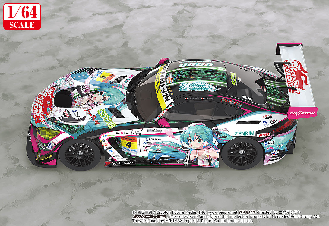 [Resale] Hatsune Miku GT Project 1/64 Scale Good Smile Hatsune Miku AMG 2019 SUPER GT Ver.