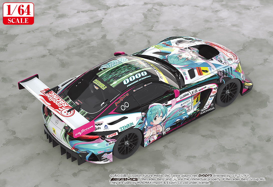 [Resale] Hatsune Miku GT Project 1/64 Scale Good Smile Hatsune Miku AMG 2019 SUPER GT Ver.