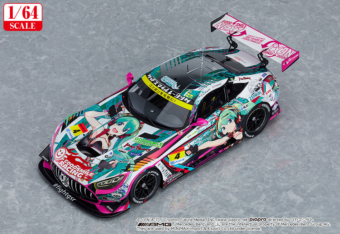 [Resale] Hatsune Miku GT Project 1/64 Scale Good Smile Hatsune Miku AMG 2020 SUPER GT Ver.