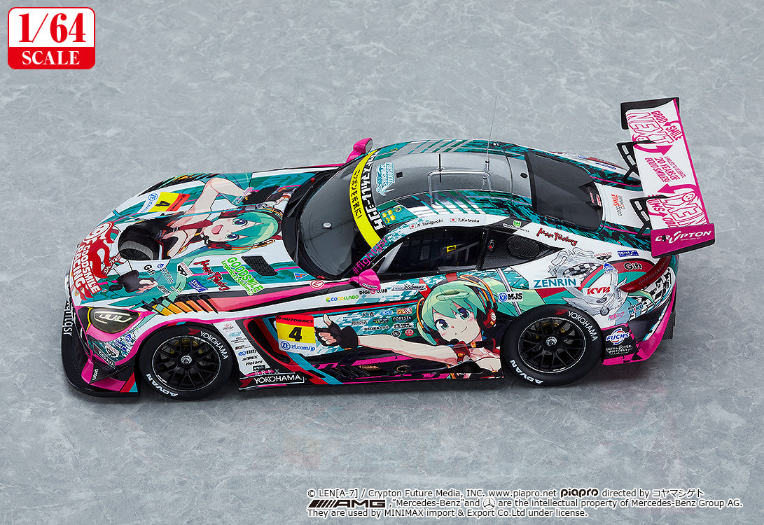 [Resale] Hatsune Miku GT Project 1/64 Scale Good Smile Hatsune Miku AMG 2020 SUPER GT Ver.