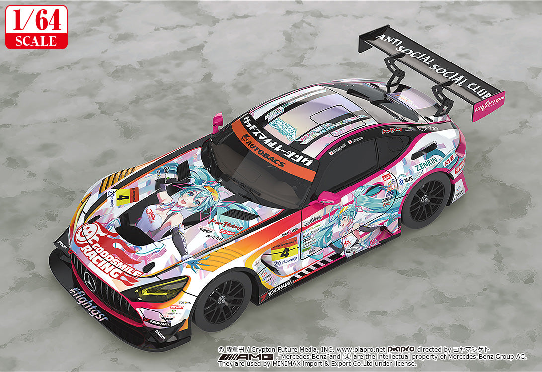 [Resale] Hatsune Miku GT Project 1/64 Scale Good Smile Hatsune Miku AMG 2021 SUPER GT Round 5 Ver.