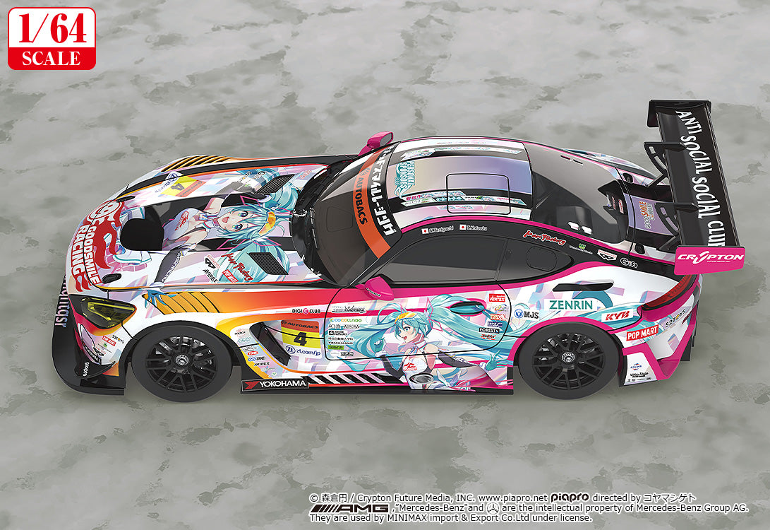 [Resale] Hatsune Miku GT Project 1/64 Scale Good Smile Hatsune Miku AMG 2021 SUPER GT Round 5 Ver.