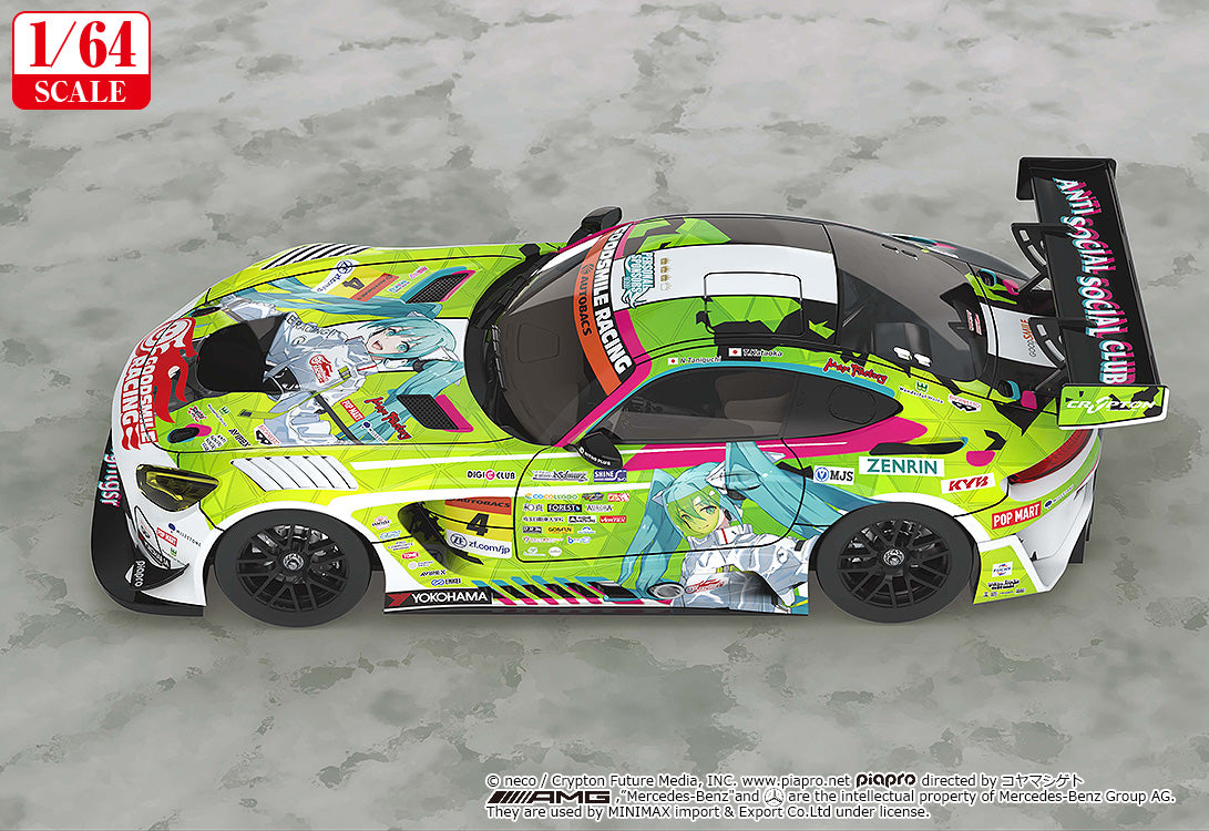 [Resale] Hatsune Miku GT Project 1/64 Good Smile Hatsune Miku AMG 2022 Season Opening Ver.