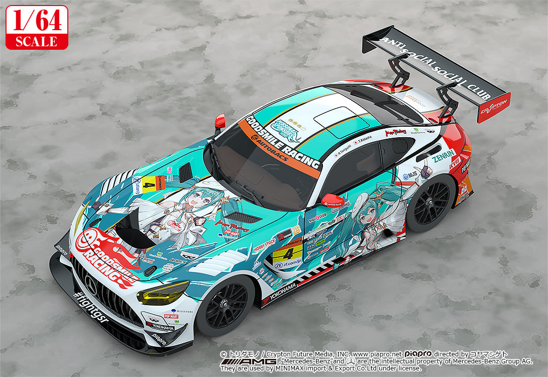 [Resale] Hatsune Miku GT Project 1/64 Good Smile Hatsune Miku AMG 2023 Season Opening Ver.