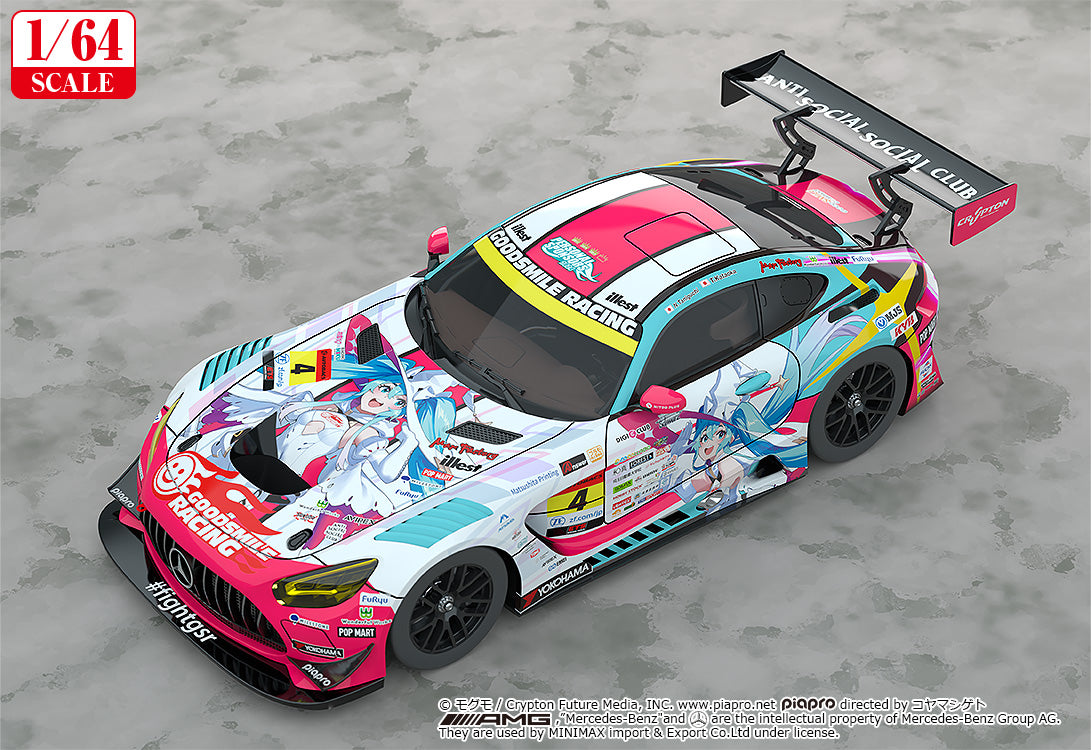 [Resale] Hatsune Miku GT Project 1/64 Good Smile Hatsune Miku AMG 2024 Season Opening Ver.