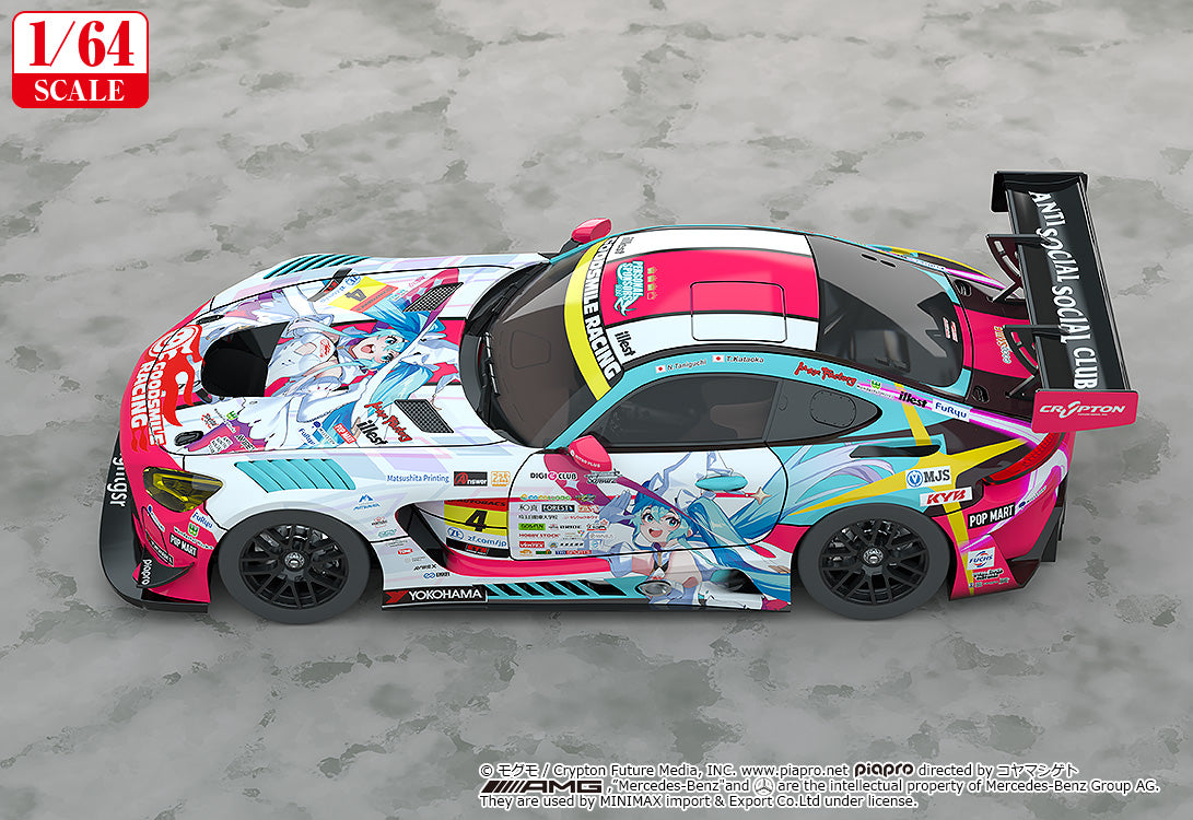 [Resale] Hatsune Miku GT Project 1/64 Good Smile Hatsune Miku AMG 2024 Season Opening Ver.