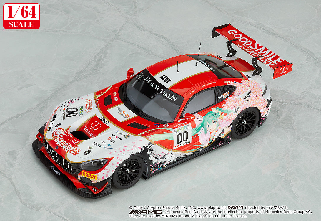 [Resale] Hatsune Miku GT Project 1/64 Scale Good Smile Hatsune Miku AMG 2017 SPA24H Ver.