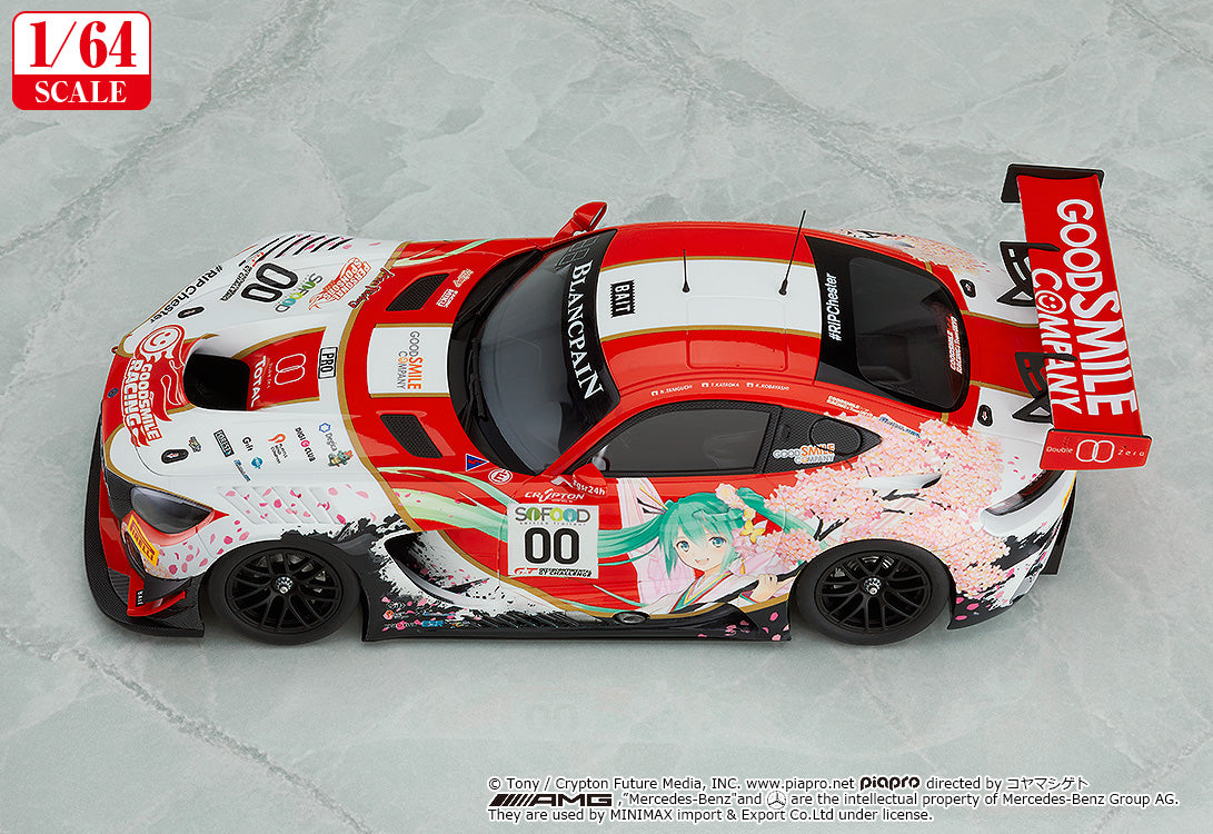 [Resale] Hatsune Miku GT Project 1/64 Scale Good Smile Hatsune Miku AMG 2017 SPA24H Ver.
