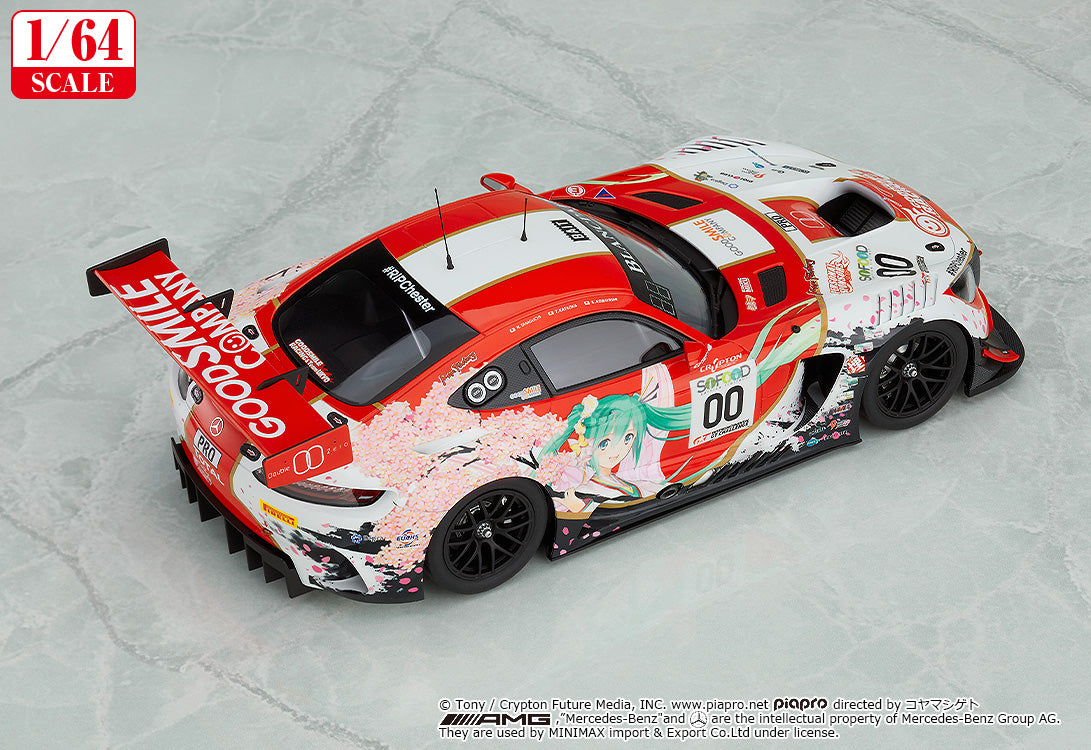[Resale] Hatsune Miku GT Project 1/64 Scale Good Smile Hatsune Miku AMG 2017 SPA24H Ver.