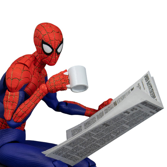 Spider-Man: Into the Spider-Verse SV-Action Peter B. Parker Spider-Man Normal Ver., Action & Toy Figures, animota