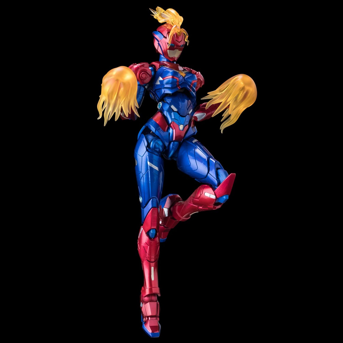 Fighting Armor Captain Marvel