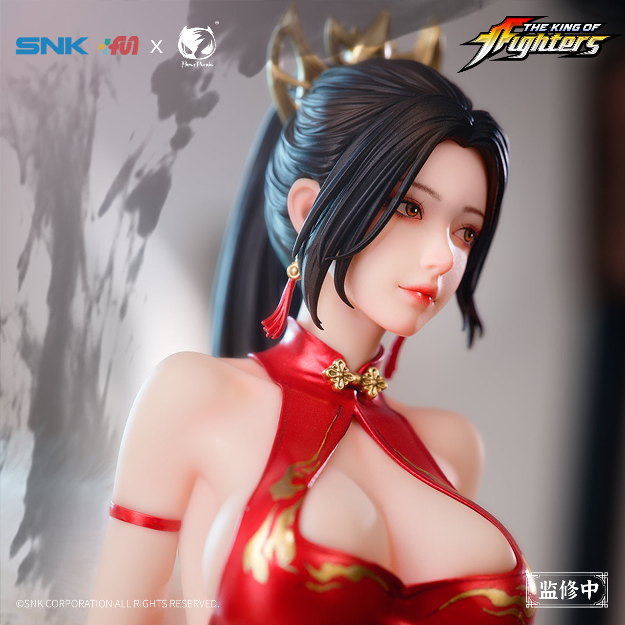 BEARPANDA x BIYA "THE KING OF FIGHTERS" SHIRANUI MAI QI PAO VER. 1/6 SCALE FIGURE