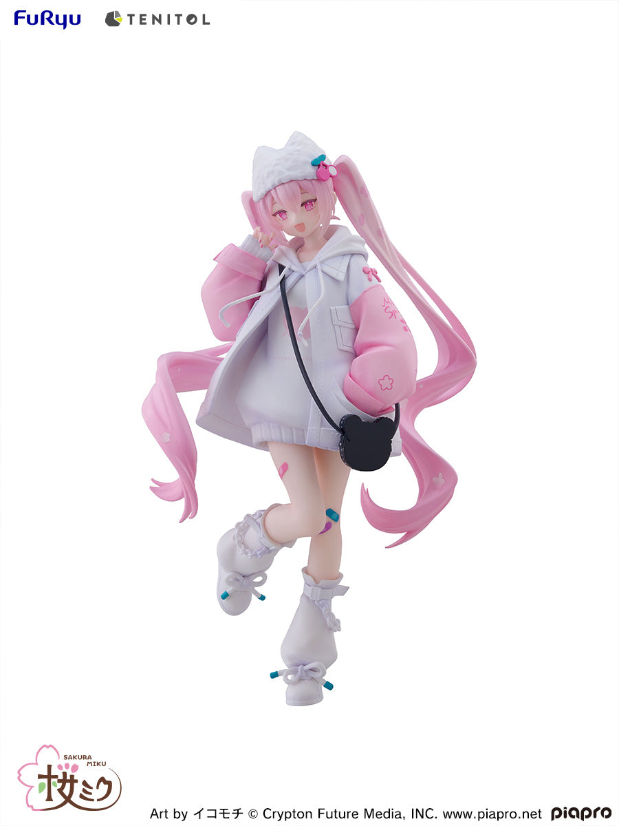 TENITOL Hatsune Miku Sakura Miku Cool style [petit] Complete Figure