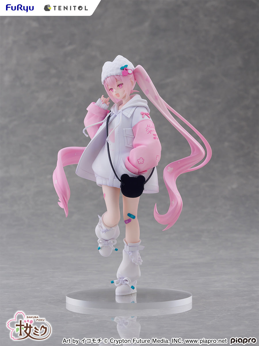 TENITOL Hatsune Miku Sakura Miku Cool style [petit] Complete Figure
