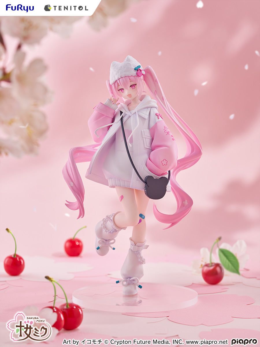 TENITOL Hatsune Miku Sakura Miku Cool style [petit] Complete Figure